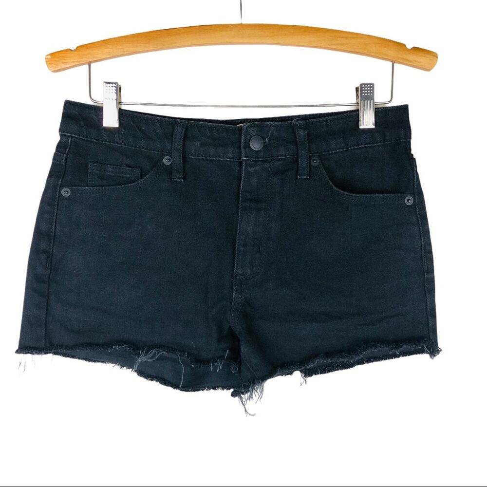 Universal Thread black high rise jean short shorts
